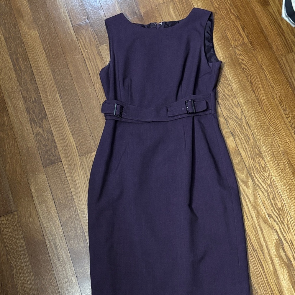 Calvin Klein Purple Sleeveless Dress